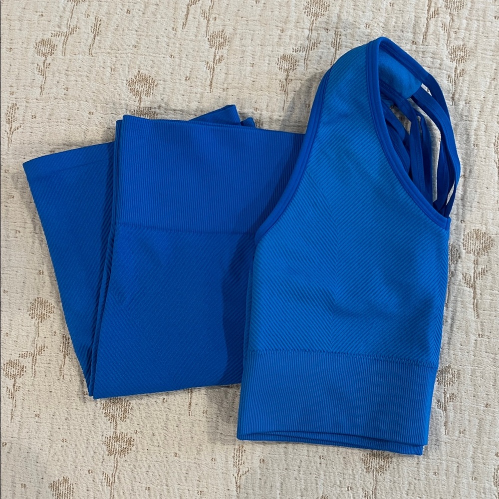 New Balance Bright Blue Activewear Set